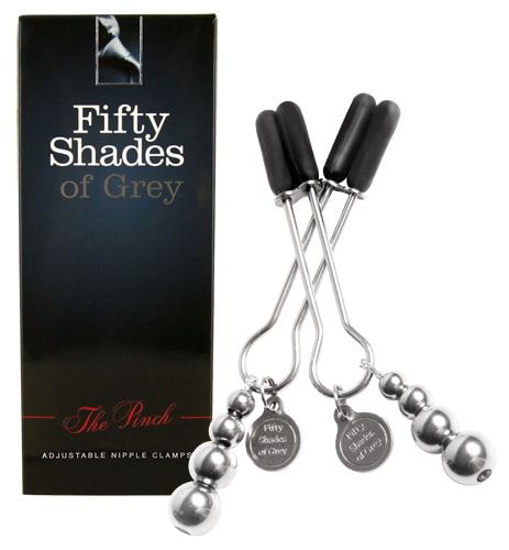 Rýchloupínacie spony na bradavky The Pinch by Fifty Shades of Grey