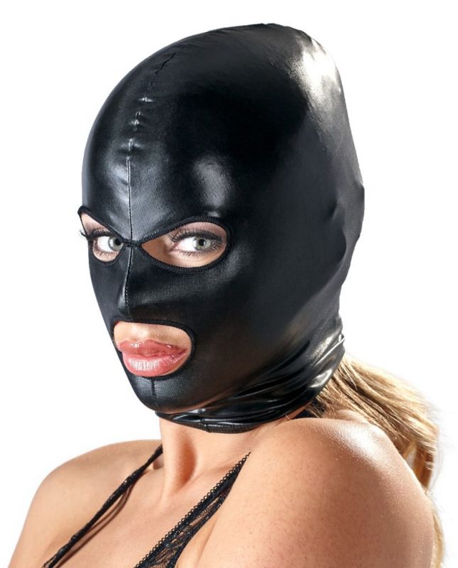 Bad Kitty Maska na obličej Kopfmaske schwarz