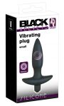 Black Velvets Vibrating Plug Small