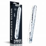 LoveToy Flawless Clear Double Dildo 12