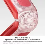 TENGA Flip 0 Red Warmer Package